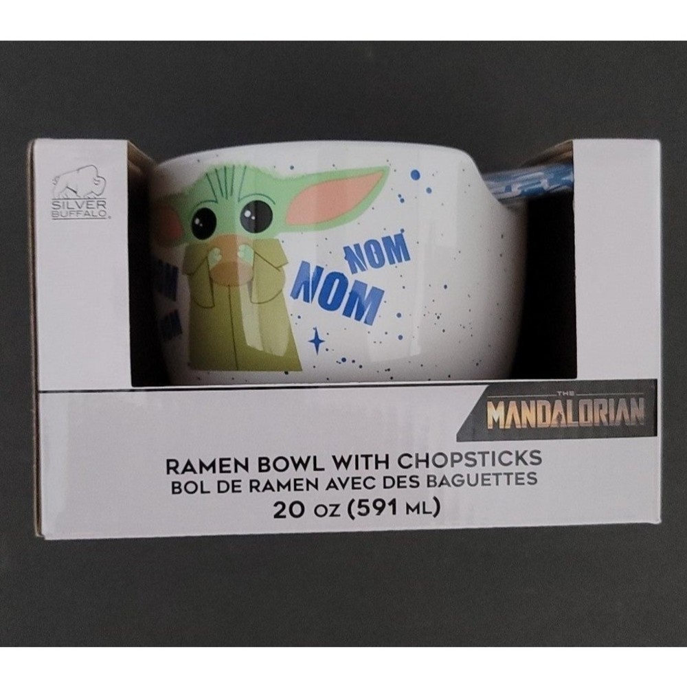 NIB Star Wars x The Mandalorian Ramen Bowl w/ Chopsticks [Final Price]